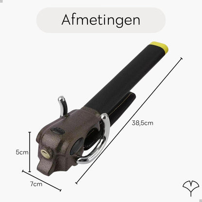 Gtrise Stuurslot Voor Auto - Stoplock - Auto - Camper - Pro - Met Ebook & Opbergtas