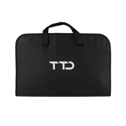 TTD® Premium BBQ Accesoires Set 40-delig - BBQ Gereedschapset RVS - Barbecue Accessoires - BBQ Tang - BBQ Spatel - Inclusief BBQ Thermometer en Schoonmaak Borstel - Inclusief Opbergtas