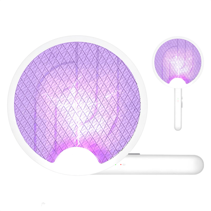 TTD® Opvouwbare Elektrische Vliegenmepper - Vliegenvanger en Muggenvanger - Opvouwbaar en Ophangbaar - Muggenlamp - UV-Licht