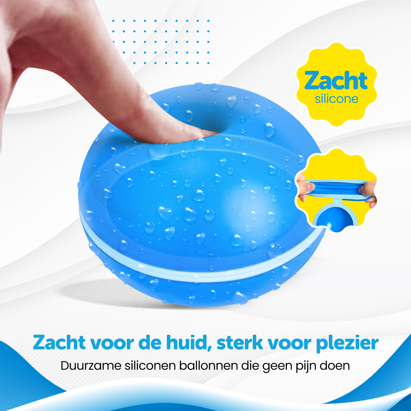 TTD® Herbruikbare Waterballonnen Zelfsluitend - 6 Stuks - 16 Magneten - Zachte Siliconen - Milieuvriendelijk - Voor Kinderen en Volwassenen